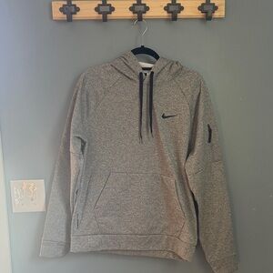 Nike Therms-Fit Heather Gray Men's Hoodie